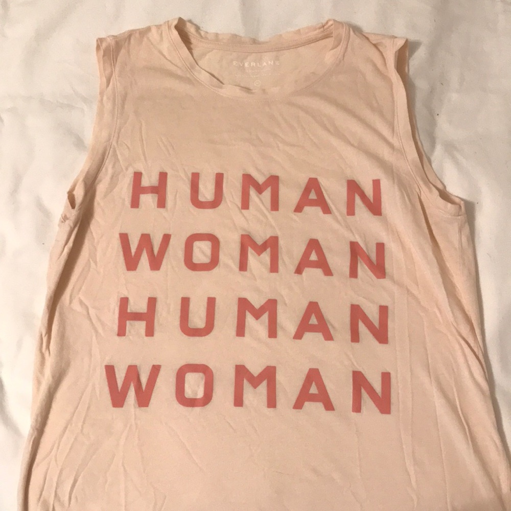 Everlane Human Woman tank- XS